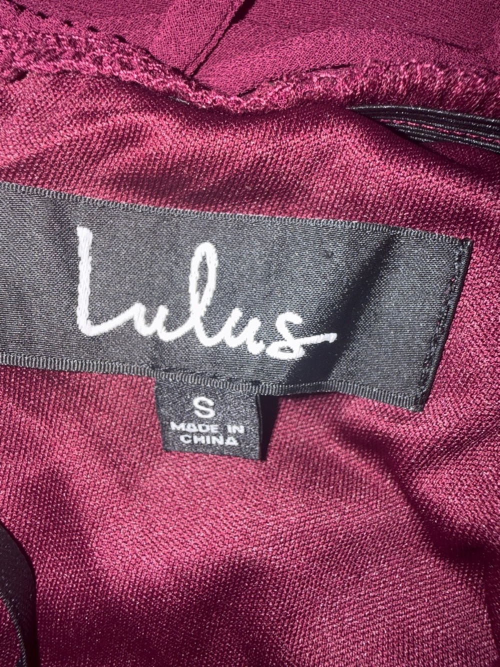 Lulu's Plum Ruffle-Hem Spaghetti Strap Maxi Dress - Picture 6 of 10